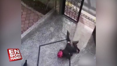 Babanın çocuklarına 'polis geliyor' şakası