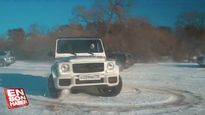 AMG G63, zorlu arazide Lexus LX 570 ve VW Touareg'e karşı