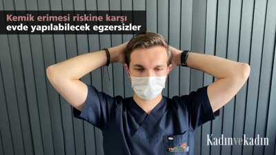 Kemik erimesi riskine karşı evde yapılabilecek egzersizler