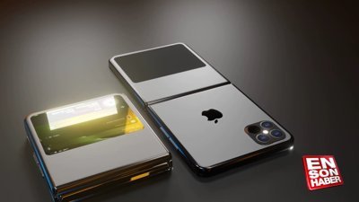 Katlanabilir yeni iPhone konsepti: iPhone 12 Flip