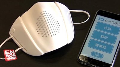 Anlık çeviri yapabilen akıllı maske: c-Mask