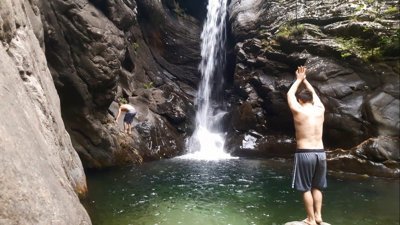 Bursa’da serinleten doğal havuz