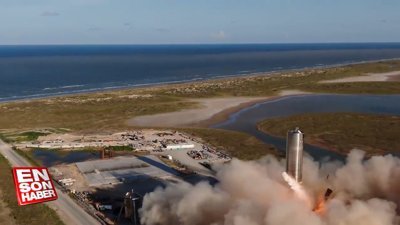 SpaceX'in Starship roketi böyle havalandı