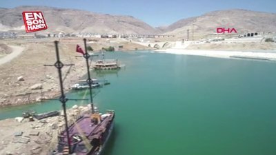 Su altında kalan 12 bin yıllık Hasankeyf, teknelerle gezilecek