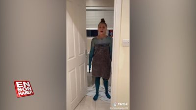 Eşine yaptığı şaka ile kadını Avatar'a dönüştüren adam