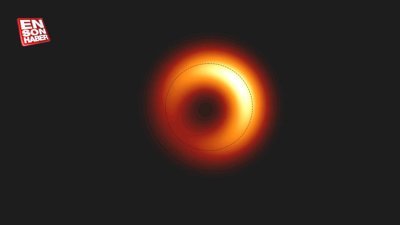 İlk kara delik fotoğrafının hareketli görüntüsü 