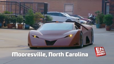 Dünyanın ilk ahşap süper otomobili yollara çıktı