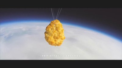 İngiltere merkezli bir süpermarket zinciri uzaya nugget gönderdi 