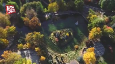 Ata Botanik Park'ında sonbahar renkleri