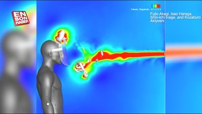 Plastik yüz kalkanının, koronavirüse karşı etkisiz olduğu ortaya çıktı