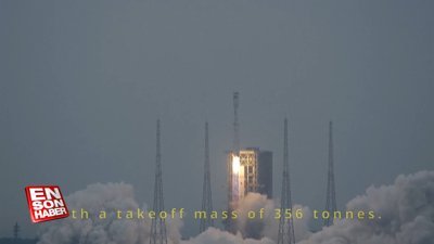 Çin, Long March 8 roketi ile ilk fırlatma görevini yaptı