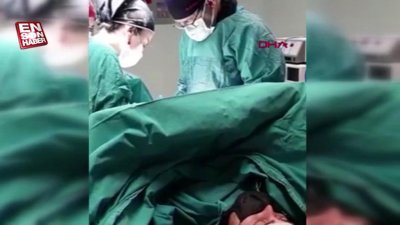 Manisa'da, ameliyat sırasında türkü söyleyen hasta