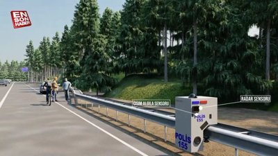 Trafik kurallarına uymayanları yakalayan yerli robot: Railbot