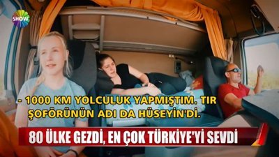 80 ülkeyi otostopla gezdi
