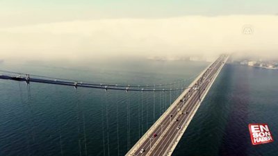 İstanbul Boğazı'nda oluşan sis