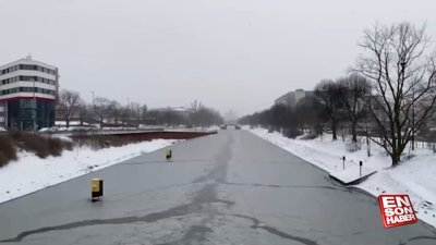 Almanya’da kar yağışı ve soğuk hava hayatı olumsuz etkiliyor