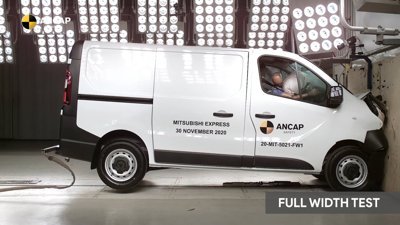 Express Van çarpışma testi