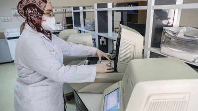 İstanbul'un en büyük koronavirüs test laboratuvarı