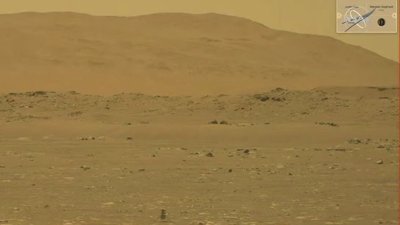 NASA'nın Mars helikopteri Ingenuity havalandı