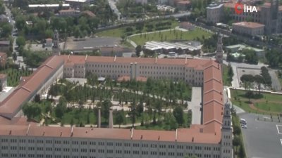 İstanbul’un tarihi ve turistik yerleri havadan görüntülendi