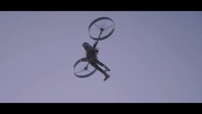 CopterPack, jetpack modelini test etti