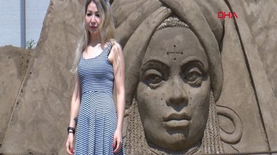Antalya Kum Heykel Festivali başladı: Kayıp Şehir Atlantis temasıyla açıldı