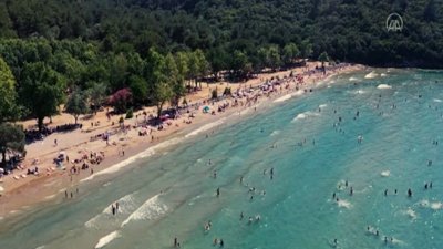Kuşadası'ndaki Dilek Yarımadası 100 bin kişiyi ağırladı