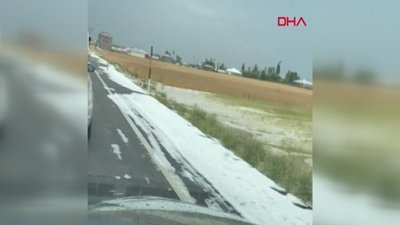 Van Erciş'e kar yağdı