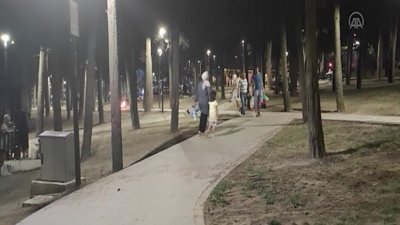 İstanbul'da sıcaktan bunalan vatandaşlar parkları doldurdu