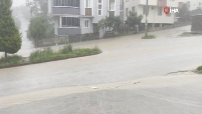 Ordu’da sağanak tedirgin etti