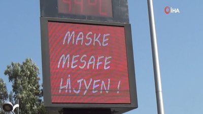 Aydın'da son yılların en sıcak günü yaşandı