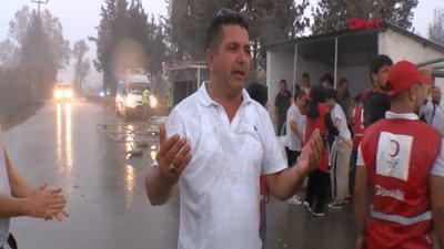 Antalya Manavgat'ta kuvvetli yağış