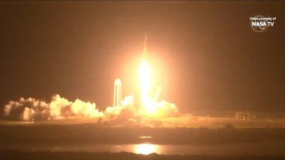 SpaceX'in kargo kapsülü uzay istasyonuna fırlatıldı