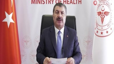 Fahrettin Koca, 'G20 Sağlık Bakanları Toplantısı'nda konuştu