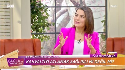 Dr. Ayça Kaya: Kahvaltı yapmayanların ölüm oranı daha yüksek