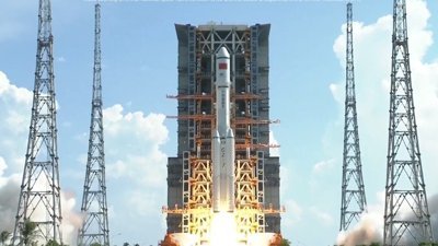 Çin, Tianzhou-3 kargo mekiğini uzaya gönderdi