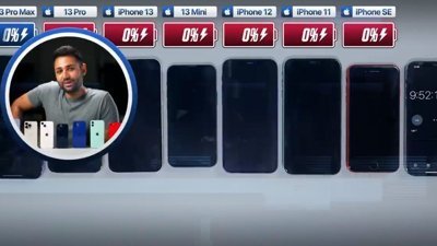 iPhone 13 serisi batarya testi