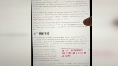 Yeni iPad Mini'deki ekran sorunu