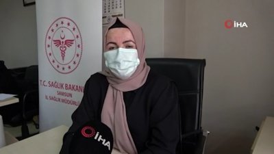 Samsun'da tıbbı sekreter 2 bin kişiyi aşı olmaya ikna etti