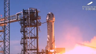 'Kaptan Kirk' William Shatner, Blue Origin roketi ile uzaya fırlatıldı