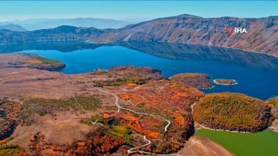 Nemrut'un eşsiz sonbahar manzarası