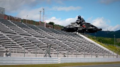 Japonların uçan motosikleti satışa çıktı