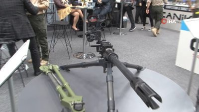 Yerli üretim M2 uçak savar, SAHA Expo'da ilgi gördü