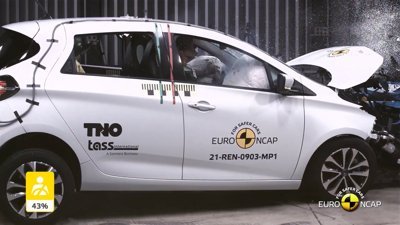 Renault Zoe, Euro NCAP çarpışma testi