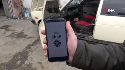 Yozgatlı oto elektrikçisi, otomobili sürücüsü olmadan çalıştırdı