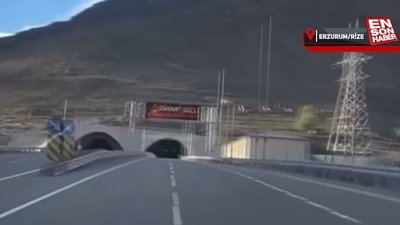 Ovit Tüneli'nde iki mevsim bir arada