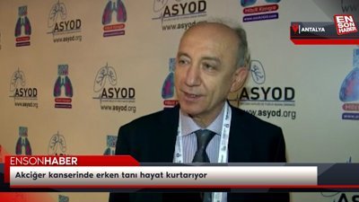 Akciğer kanserinde erken tanı hayat kurtarıyor