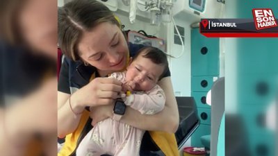 İstanbul'da terk edilen bebeği Acil Tıp Teknikeri emzirdi