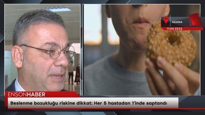 Beslenme bozukluğu riskine dikkat: Her 5 hastadan 1'inde saptandı