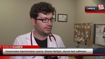 Uzmanından hipertansiyon uyarısı: Sinsice ilerliyor, durum fark edilmiyor